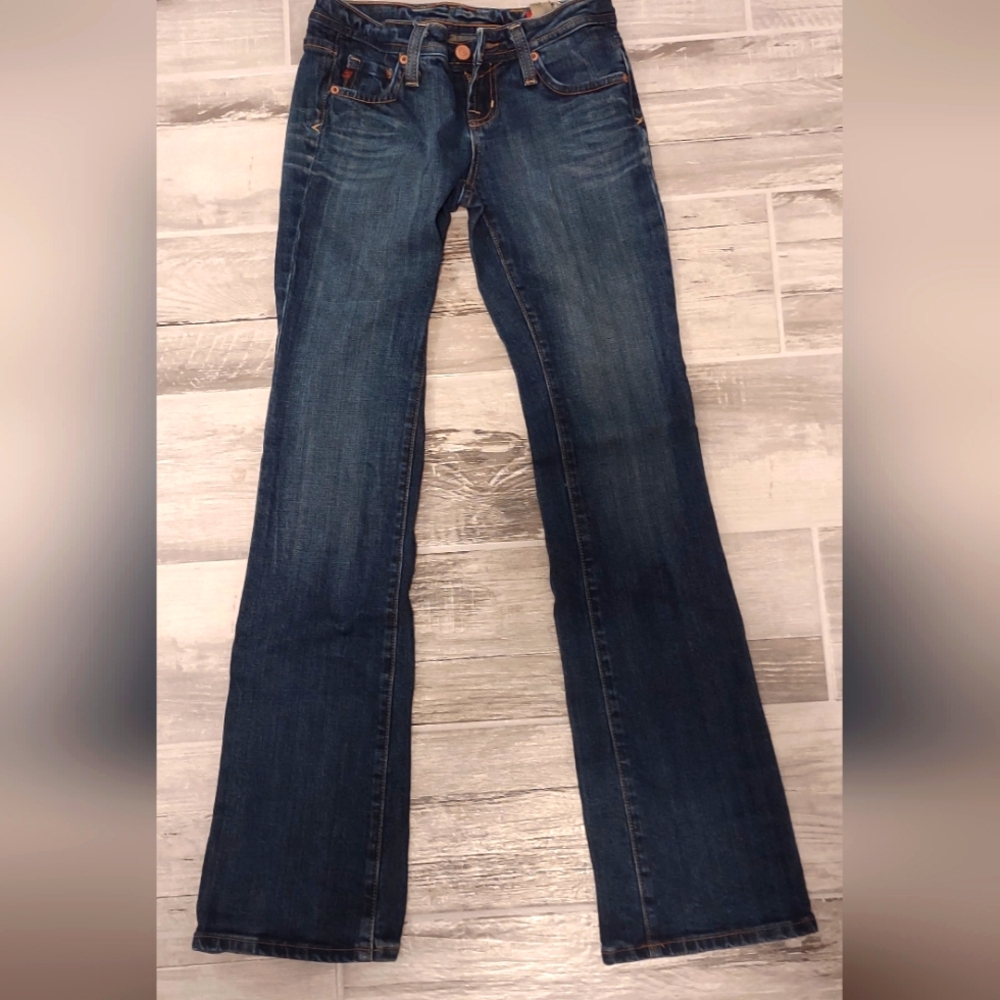 Seven7 Dark Wash Blue Jeans
